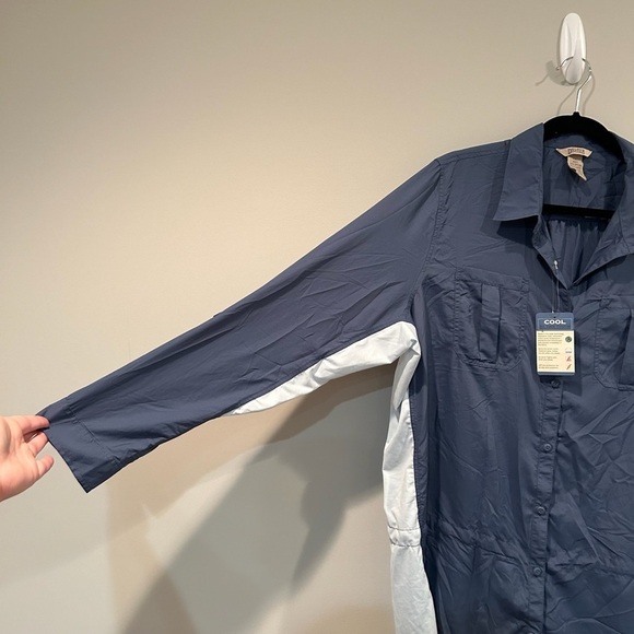 Duluth Made in the Jade Blue Cooling Shirt Size 2XL - Picture 2 of 9